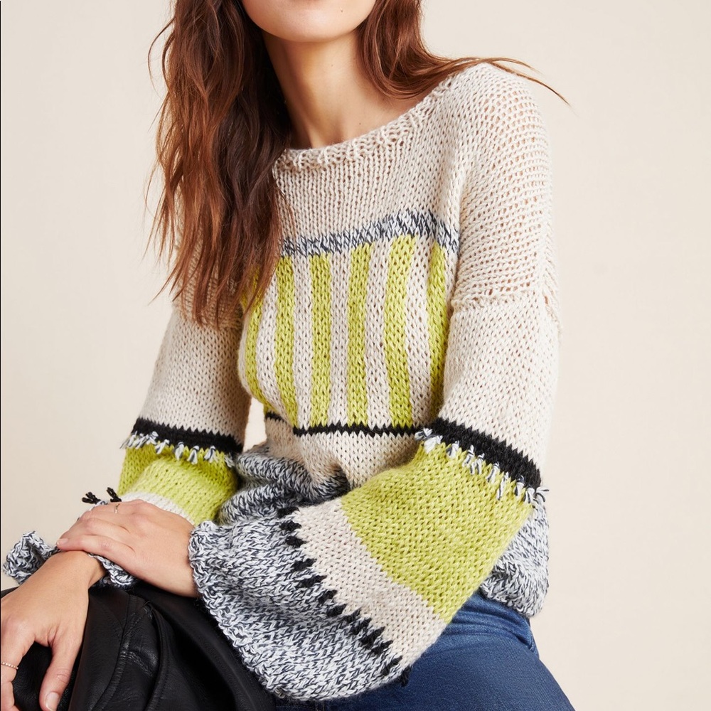 Handmade Walsh Bell Sleeved Sweater
